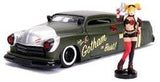 DC Bombshells - Harley Quinn 1951 Mercury 1:24 Scale Hollywood Rides Diecast Vehicle - Metal Figures & Vehicles