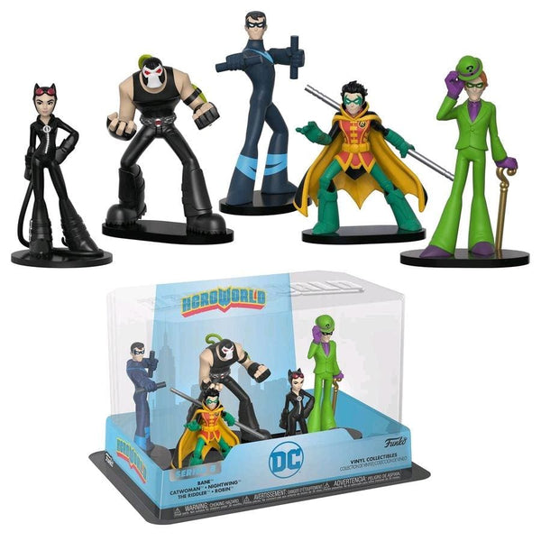 DC Comics - Hero World #2 US Exclusive 5-pack [RS] - Vinyl Figure