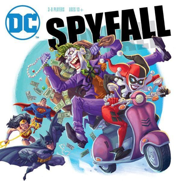 DC Comics Spyfall - Card Game