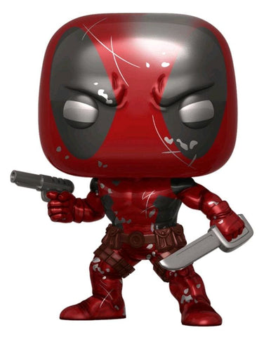 Deadpool - Deadpool 1st Appearance Metallic 80th Anniversary US Exclusive Pop! Vinyl [RS] - Pop! Vinyl