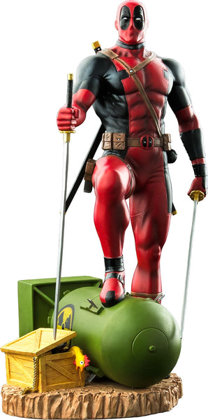 Deadpool - Deadpool On Atom Bomb 1:6 Scale - Premium Statue
