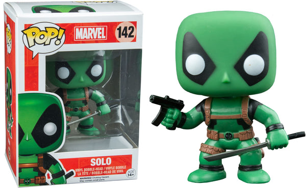 Deadpool - Solo (Green) Pop! !e - Pop! Vinyl