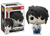 Death Note - L (With Cake) Pop! !e Rs - Pop! Vinyl