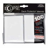 DECK PROTECTORS STANDARD-100ct Pro-Matte-ECLIPSE Arctic White - Dice & Accessories