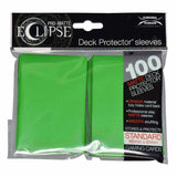 DECK PROTECTORS STANDARD-100ct Pro-Matte-ECLIPSE Lime Green - Dice & Accessories