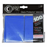 DECK PROTECTORS STANDARD-100ct Pro-Matte-ECLIPSE Pacific Blue - Dice & Accessories