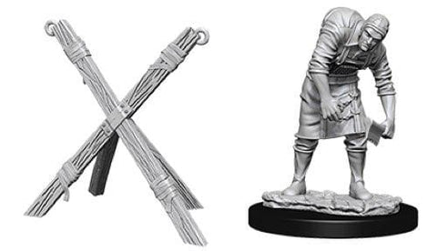 Deep Cuts Assistant & Torture Cross Unpainted Miniature - Roleplaying Miniature
