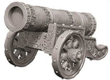 Deep Cuts Large Cannon - Roleplaying Miniature