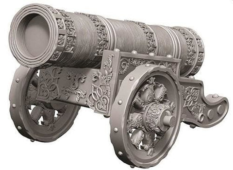 Deep Cuts Large Cannon - Roleplaying Miniature