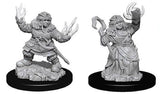 Deep Cuts Pathfinder Female Dwarf Summoner Unpainted Miniature - Roleplaying Miniature