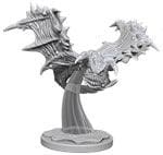 Deep Cuts Pathfinder Flying Ray Unpainted Miniature - Roleplaying Miniature