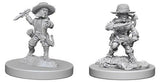 Deep Cuts Pathfinder Male Halfling Rogue Unpainted Miniature - Roleplaying Miniature