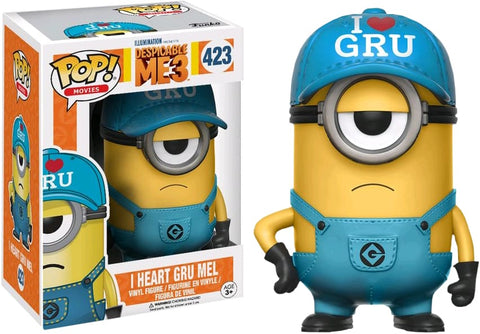 Despicable Me 3 - I Heart Gru Mel Pop! !e Rs - Pop! Vinyl