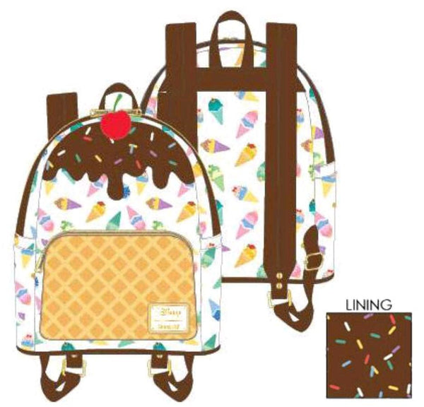 Disney - Ice Cream Mini Backpack - Bags & Accessories