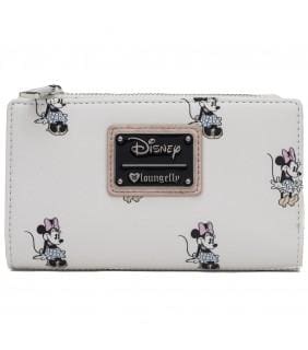 Disney - Minnie Aop Cream Bifold Wallet - Bags & Accessories
