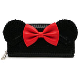 Disney - Minnie Black Zip-Around Wallet - Bags & Accessories