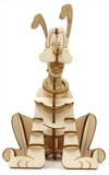 Disney: Pluto 3D Wood Model - Construction