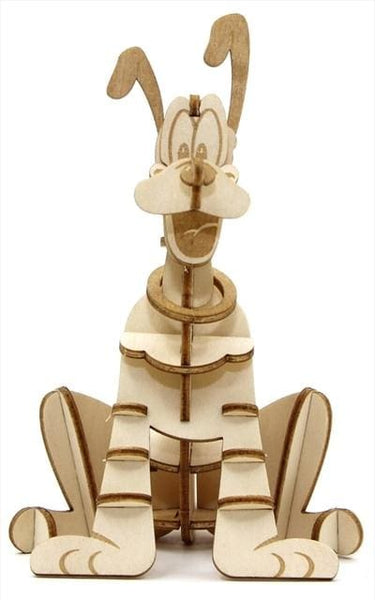 Disney: Pluto 3D Wood Model - Construction