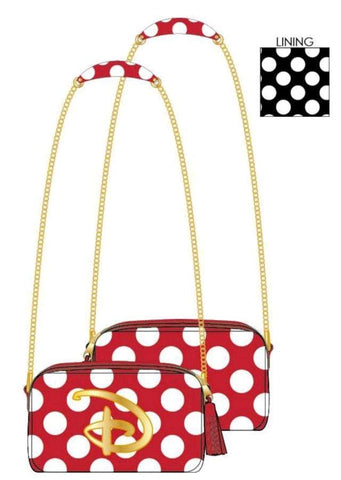 Disney - Polka Dot Logo Crossbody - Bags & Accessories