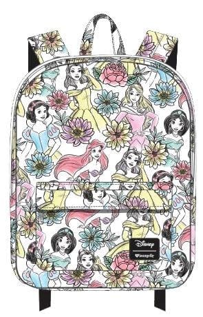 Disney - Princesses Line Art Print Backpack - Bags & Accessories