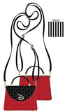 Disney - Red & Black Logo Crossbody - Bags & Accessories