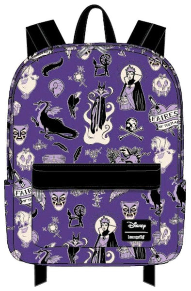 Disney - Villains Purple Backpack - Bags & Accessories