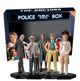 Doctor Who - Doctors Five Six Seven Eight & War Regeneration 1:21 Scale Figure Set - Action Figure