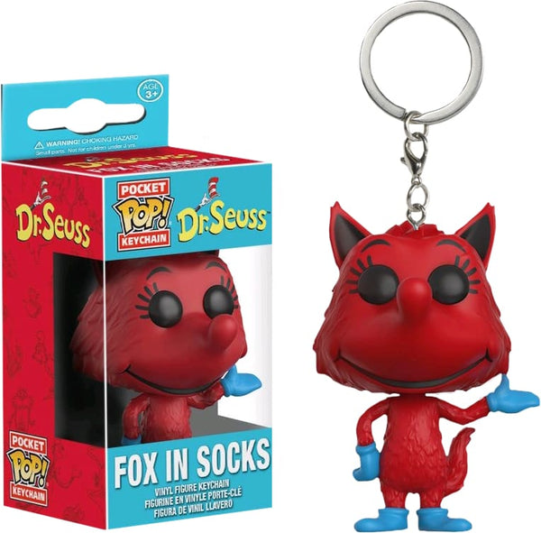 Dr Seuss - Fox in Socks Pop! Keychain - Keychain