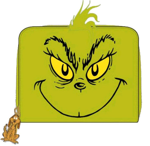 Dr Seuss - Grinch Zip Purse - Bags & Accessories