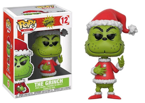 Dr Seuss - Santa Grinch Pop! Vinyl - Pop! Vinyl