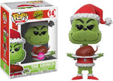 Dr Seuss - The Grinch With Roast Beast Flocked Us Exclusive Pop! Vinyl [Rs] - Pop! Vinyl