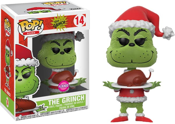 Dr Seuss - The Grinch With Roast Beast Flocked Us Exclusive Pop! Vinyl [Rs] - Pop! Vinyl