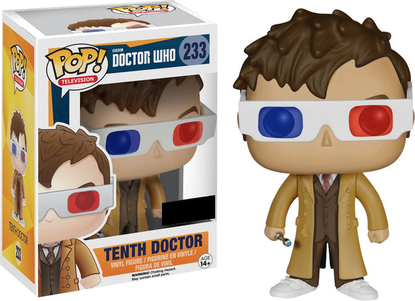Dr Who - 10Th Doctor 3D Glasses Pop! !e - Pop! Vinyl