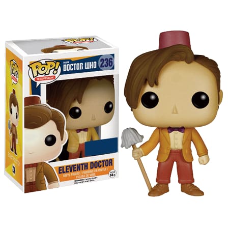 Dr Who - 11Th Doctor Fez & Mop Pop! !e - Pop! Vinyl