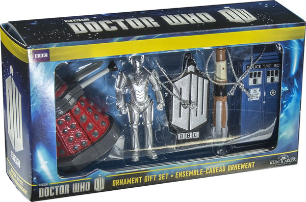 Dr Who - 2.5 Xmas Ornament 5-Pack Gift Box - Homewares