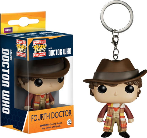 Dr Who - 4Th Doctor Pop! Keychain - Keychain
