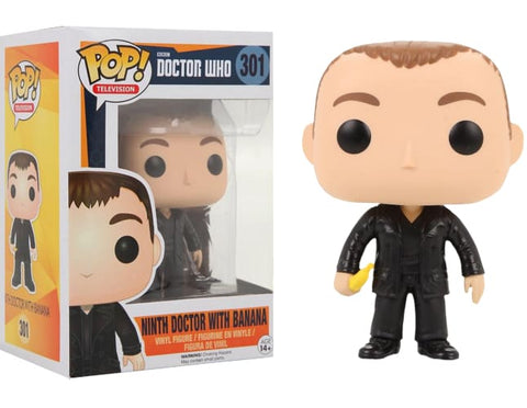 Dr Who - 9Th Doctor W/ Banana Pop! !e - Pop! Vinyl