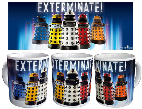 Dr Who - Daleks Exterminate Coffee Mug - Homewares