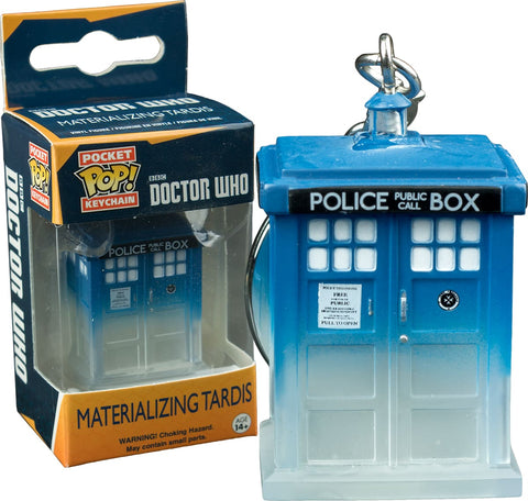 Dr Who - Materialize Tardis Pop! Keychain !e Rs - Keychain