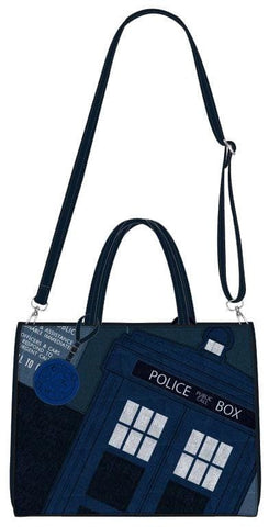 Dr Who - Police Box Print Tote - Bags & Accessories