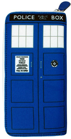 Dr Who - Tardis Ladies Clutch Wallet - Bags & Accessories