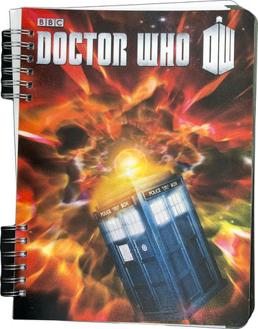 Dr Who - Tardis Lenticular Journal - Stationary
