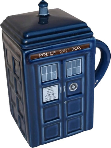Dr Who - Tardis Mug With Removable Lid - Homewares