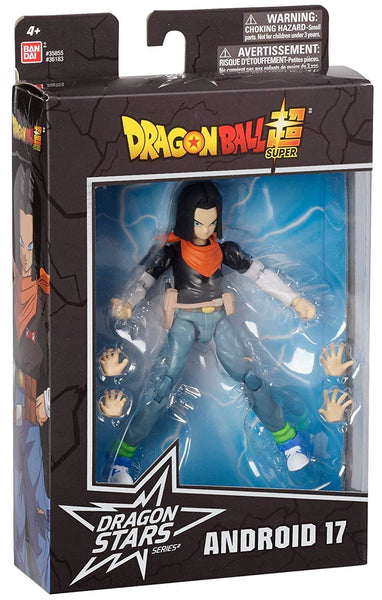 DRAGON BALL SUPER - DS ANDROID 17 FIGURE - DRAGON STARS SERIES - AA - Action Figure