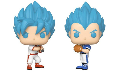 Dragon Ball Super - Goku & Vegeta Baseball US Exclusive Pop! Vinyl 2 Pack - Pop! Vinyl