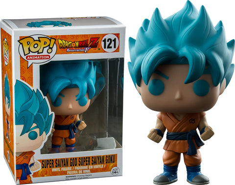 Dragon Ball Z - Super Saiyan Blue Goku God Pop! !e Rs - Pop! Vinyl
