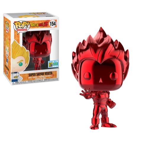 Dragon Ball Z - Vegeta (Red Chrome) Pop! SD19 RS - Pop! Vinyl