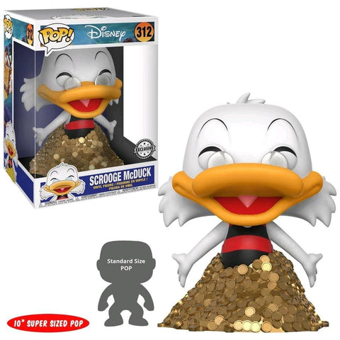 Duck Tales - Scrooge on Gold Coins 10 Pop! RS - Pop! Vinyl