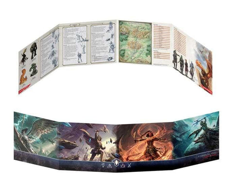 Dungeons and Dragons Dungeon Masters Screen - Elemental Evil - Roleplaying