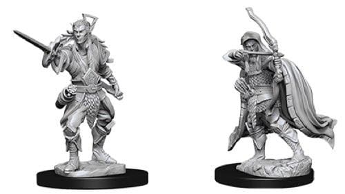 Dungeons and Dragons: Elf Rogue Male - Roleplaying Miniature